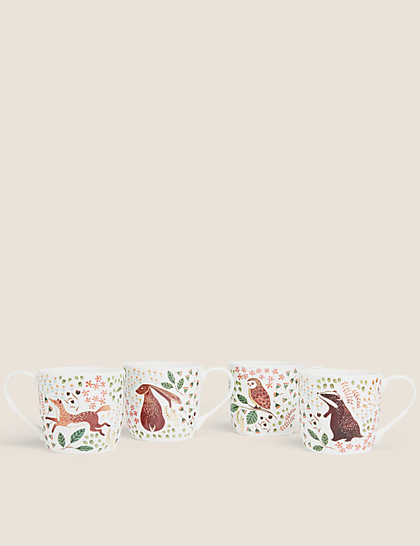 Badger Woodland Mug