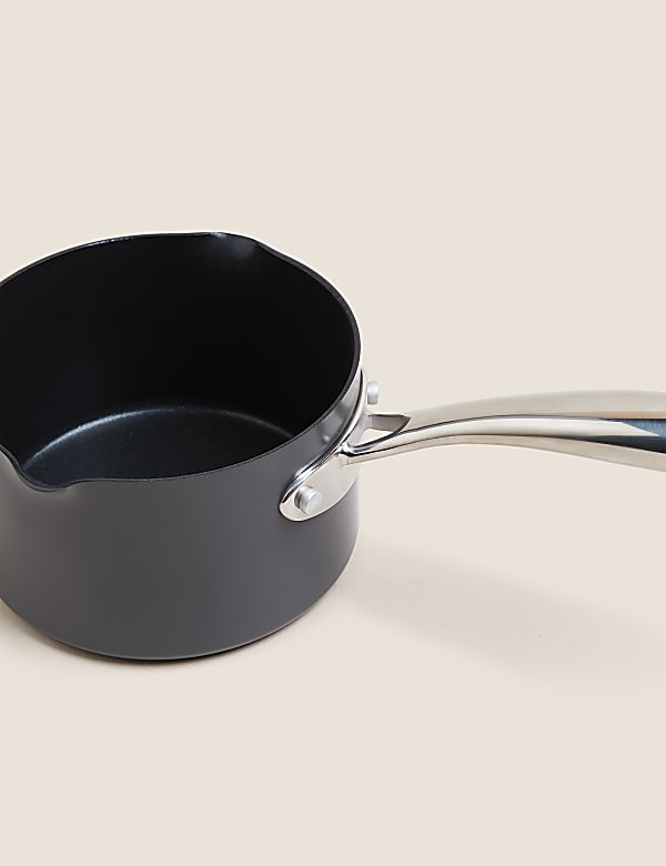 Hard Anodised 14cm Small Milk Pan - CZ