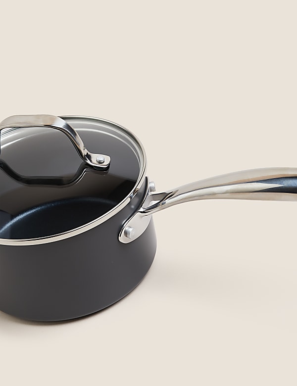 Hard Anodised 16cm Saucepan - MV