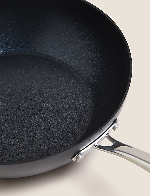 Hard Anodised 30cm Large Wok - KR