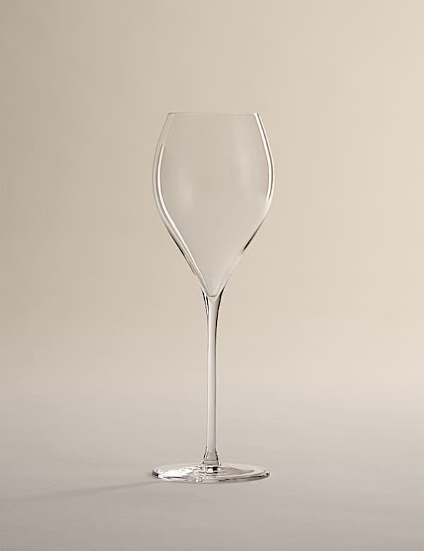 Set of 4 The Sommelier's Edit Crystal Champagne Flutes - JO
