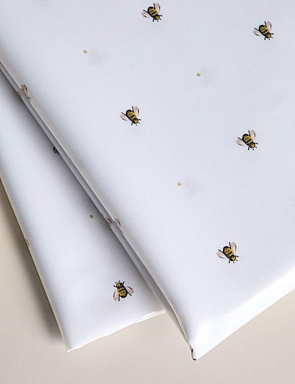 Ubrus s motivem včel, snadno čistitelný povrch - CZ