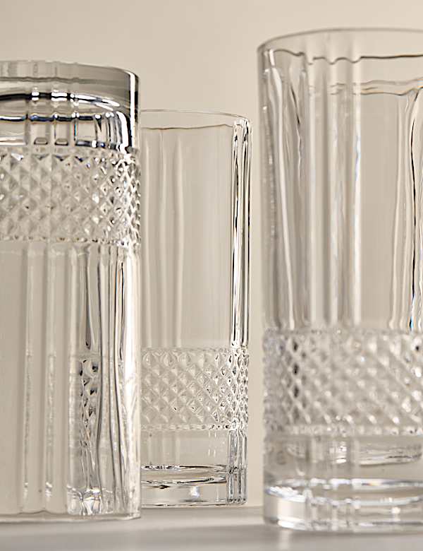 Set of 4 Adeline Hi Ball Glasses