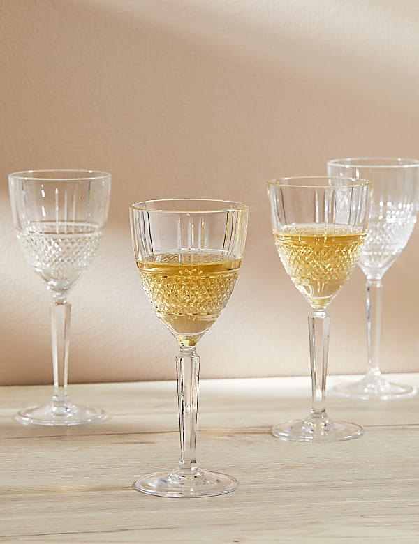 Set of 4 Adeline Wine Glasses - KR