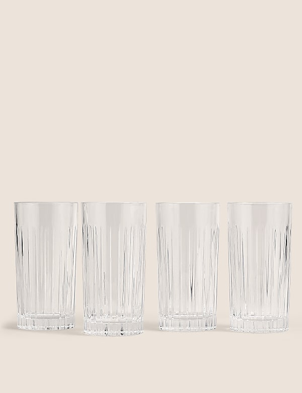 Set of 4 Timeless Hi Ball Glasses - KR