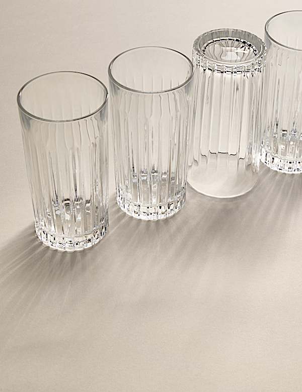 Set of 4 Timeless Hi Ball Glasses - KR