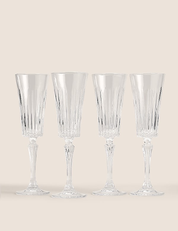 Set of 4 Timeless Champagne Flutes - PT