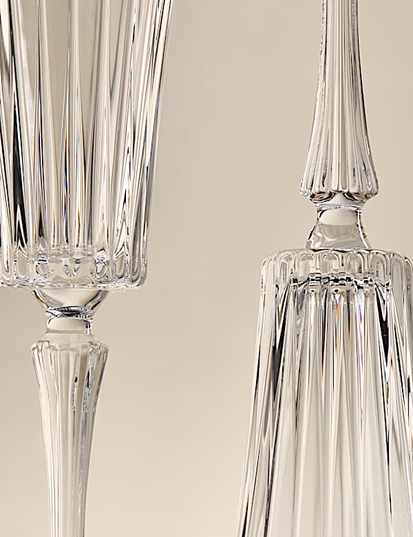 Set van 4 tijdloze champagneglazen - BE