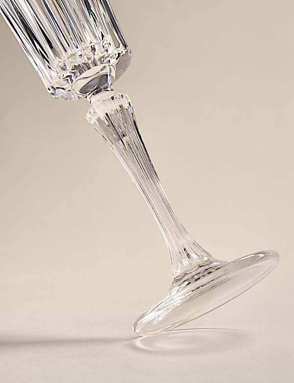 Set van 4 tijdloze champagneglazen - BE