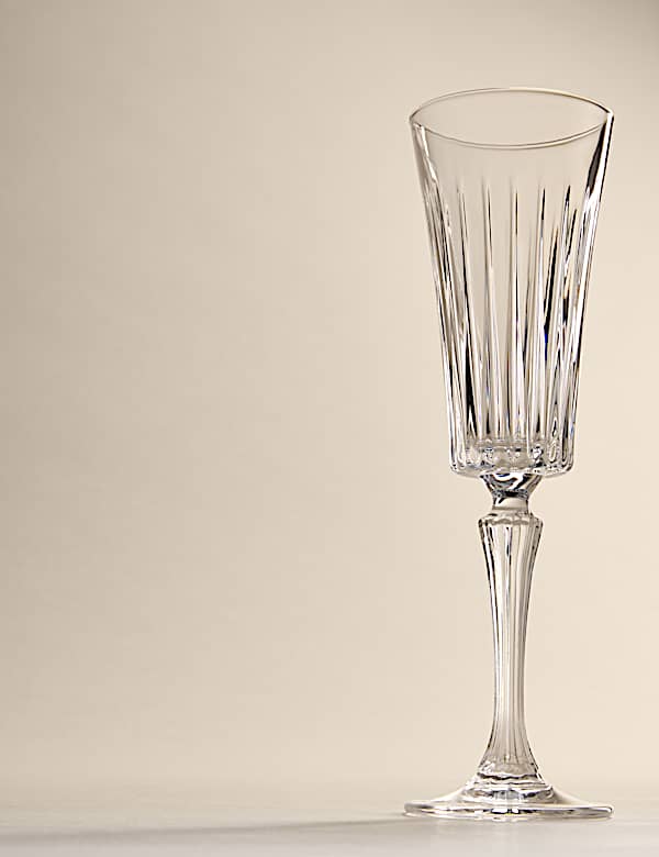 Set van 4 tijdloze champagneglazen - BE