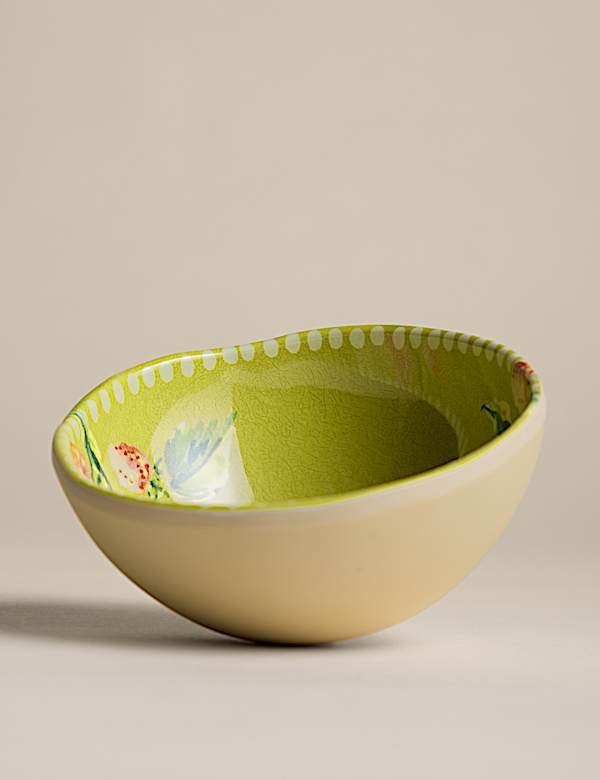 Set of 2 Spring Meadow Picnic Nibble Bowls - CZ