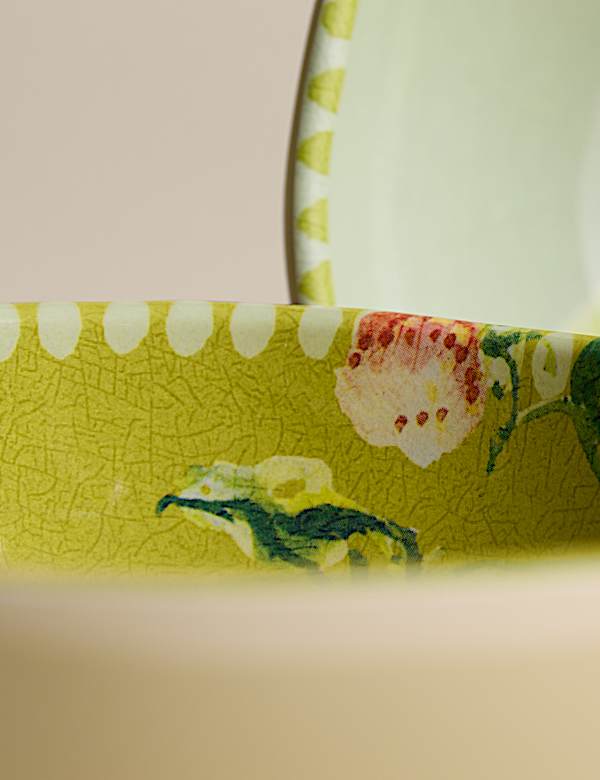 Set of 2 Spring Meadow Picnic Nibble Bowls - CZ