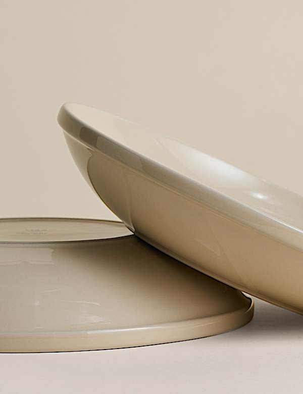Greenwich &ndash; Lot de 4 assiettes &agrave; p&acirc;tes - CH