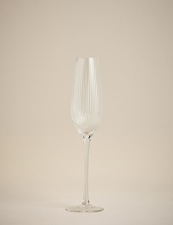 Set of 6 Maxim Optic Champagne Flutes - PT