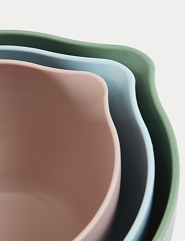 Set of 3 Stackable Mixing Bowls - ES