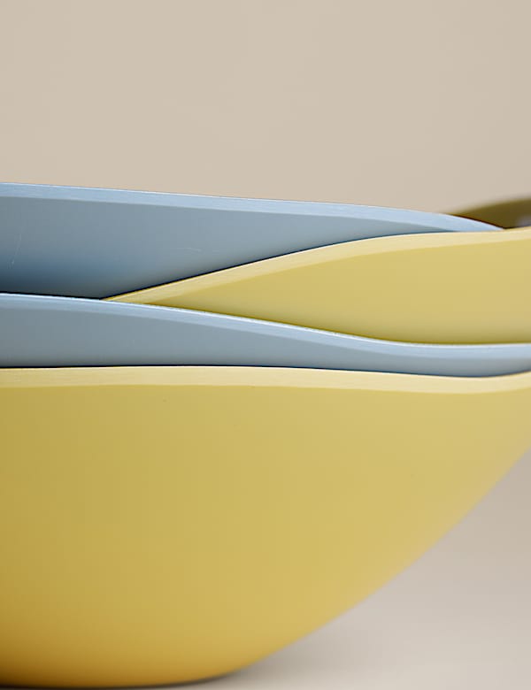 סט 4 קעריות Coastal Icon ממלמין - IL