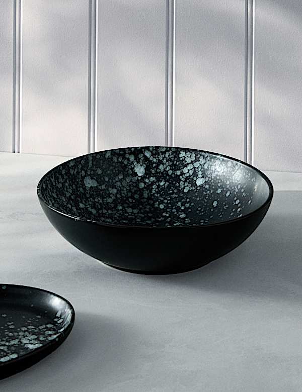 Reactive Glaze Medium Serving Bowl - RS