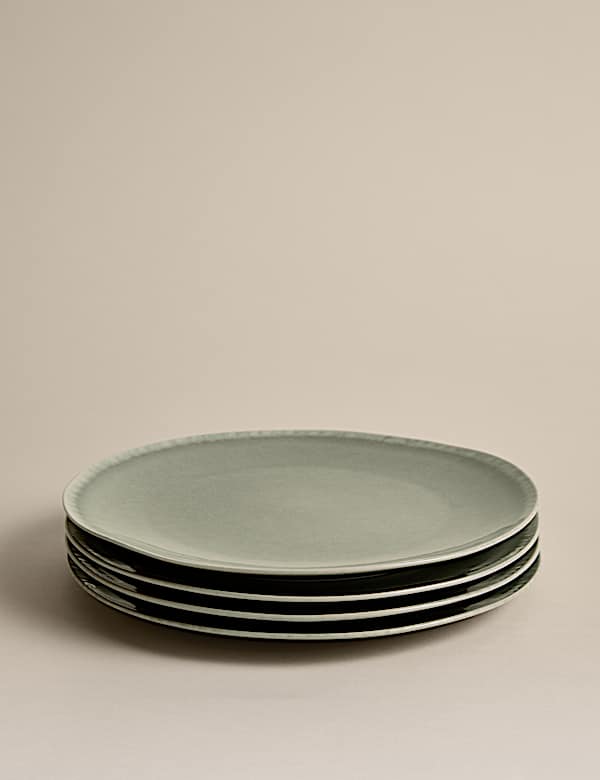 Henley Stoneware Dinner Plate Set Of 4 - NZ