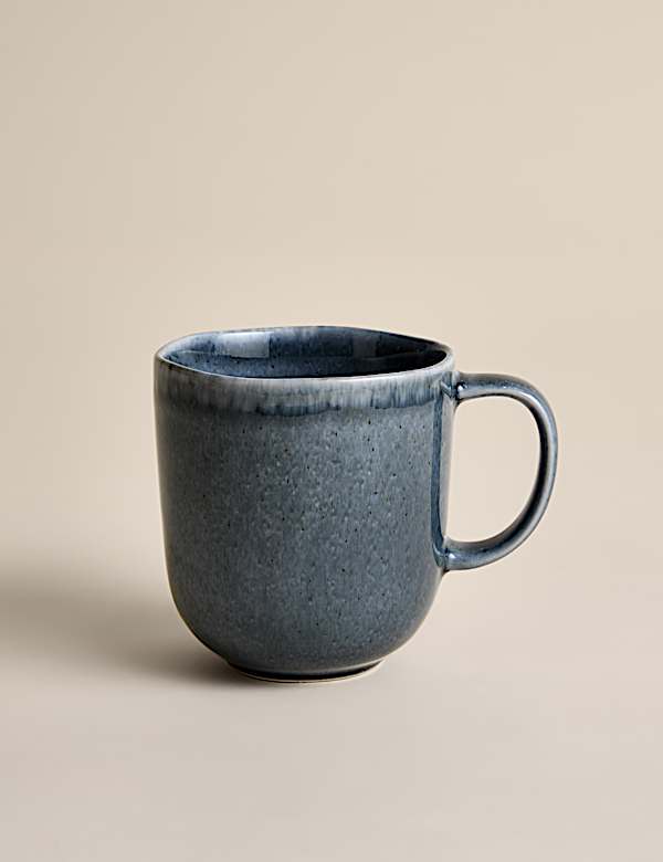Set of 4 Henley Stoneware Mugs - JO