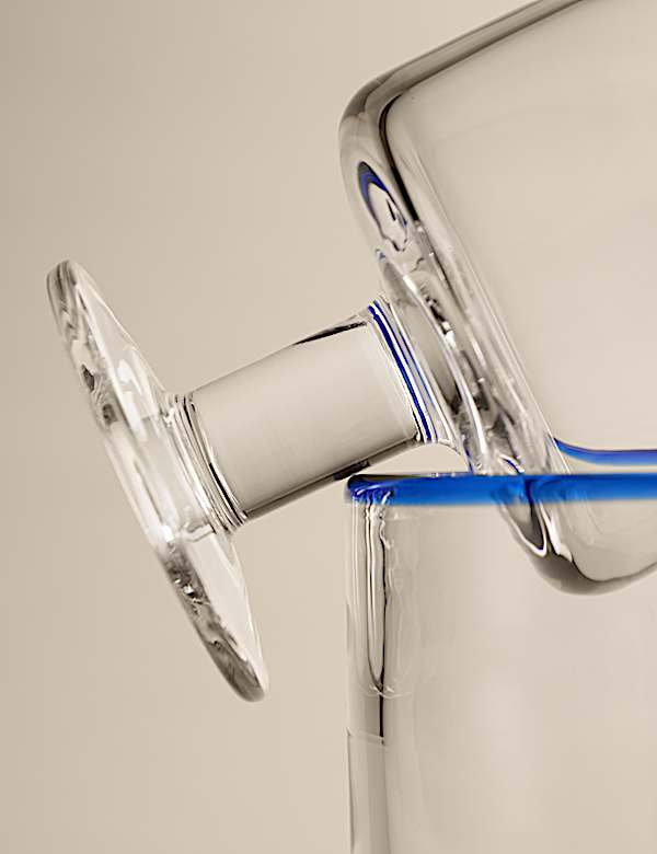 Set of 2 Contrast Rim Wine Glasses - SE