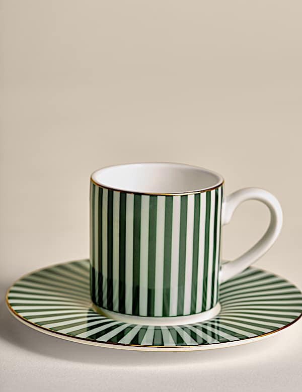 Tasse et soucoupe &agrave; expresso Hampton - LU