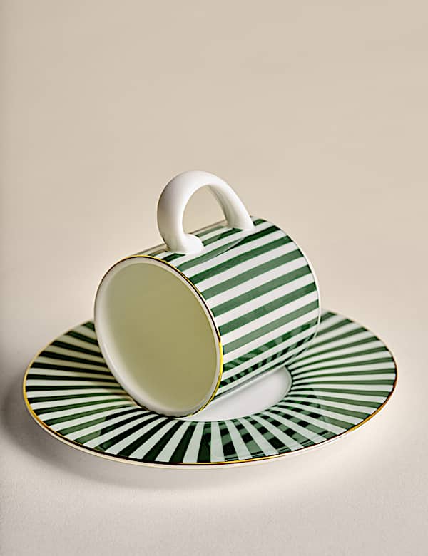 Tasse et soucoupe &agrave; expresso Hampton - LU