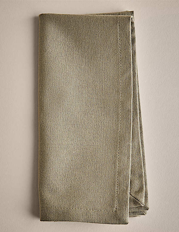 Set of 4 Pure Cotton Napkins - JE