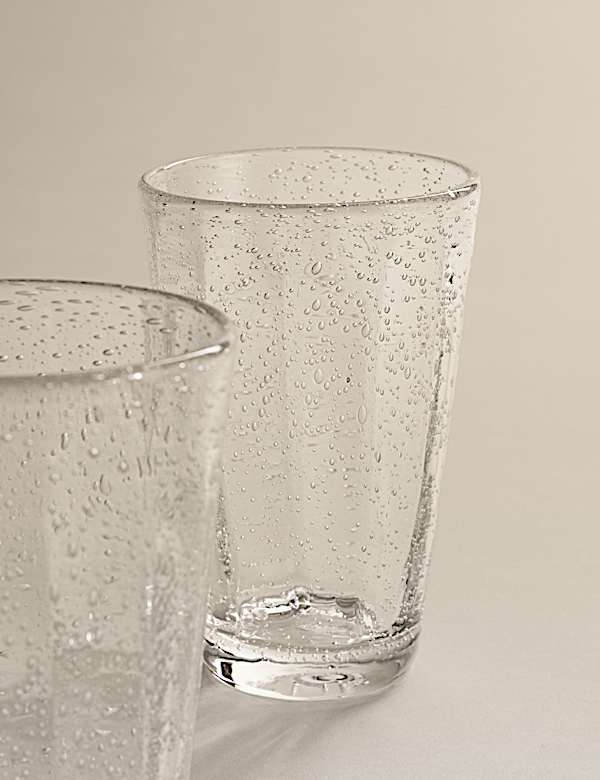 Set of 2 Bubble Hi Ball Glasses - DE