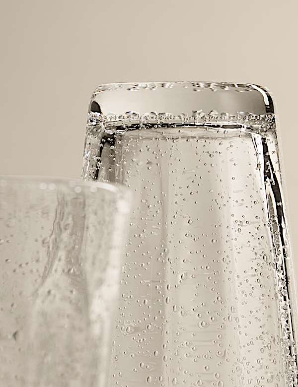 Set of 2 Bubble Hi Ball Glasses - DE