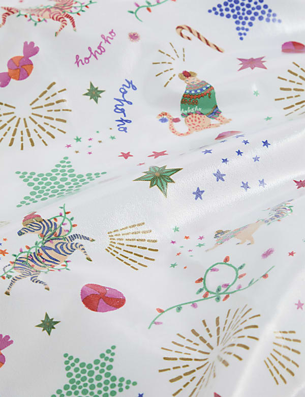 Christmas Wipe Clean Tablecloth - JE