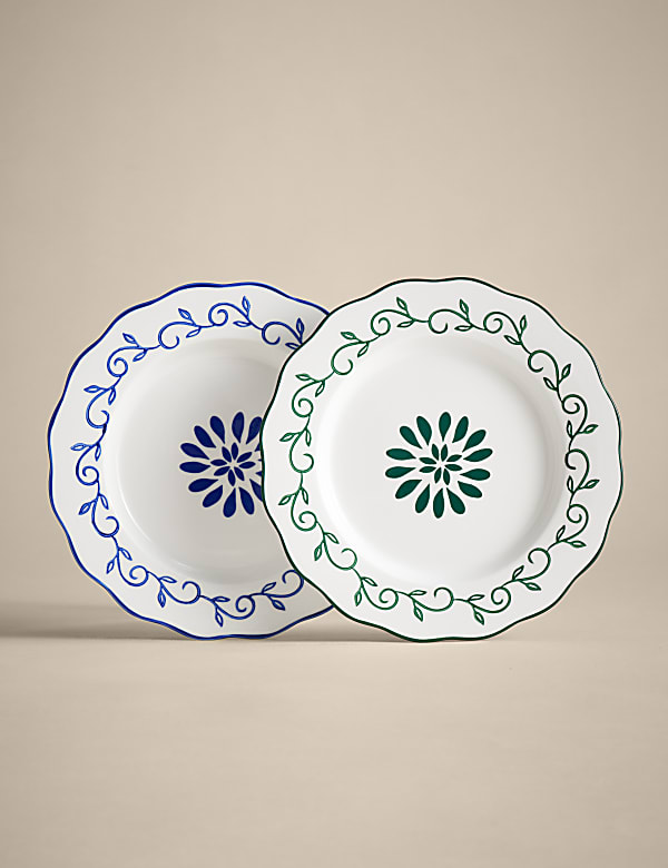 Set of 4 Boho Side Plates - CY