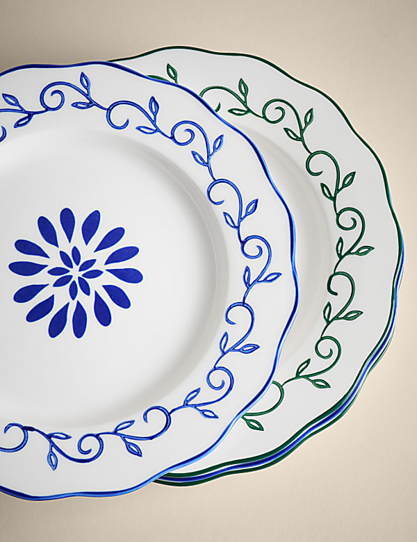 Set of 4 Boho Side Plates - CY