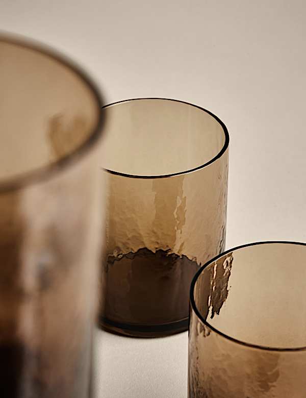 Set of 4 Hammered Tumblers - VN