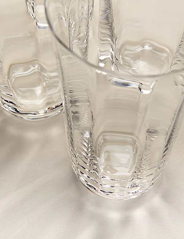 Lot de 4 verres hauts &eacute;toile - BE