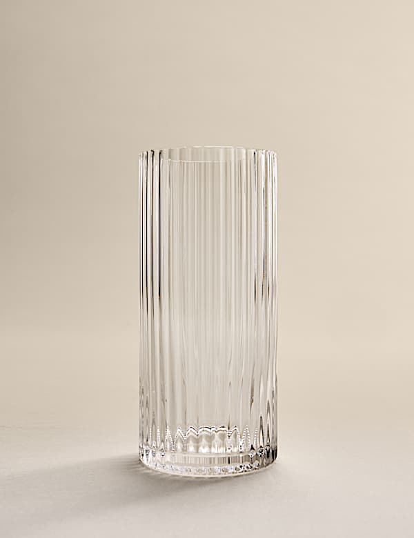 Lot de 4 verres hauts Celine cannelés - FR