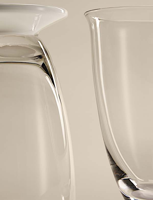 Set of 2 Footed Hi Ball Glasses - EE