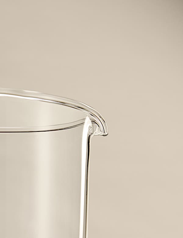 Footed Glass Jug - FR