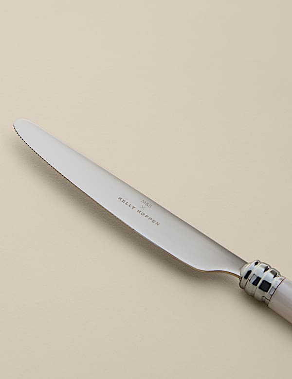 16 Piece Contrast Handle Cutlery Set - FR