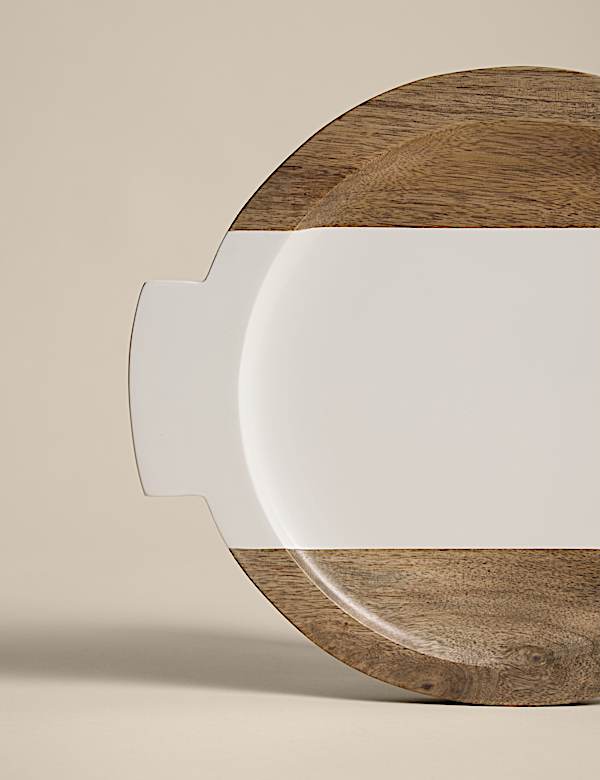 Wooden Circular Serving Board - TW