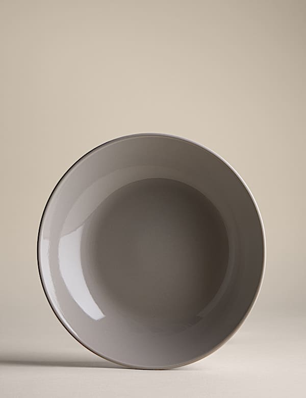 Set of 4 Everyday Stoneware Pasta Bowls - RO