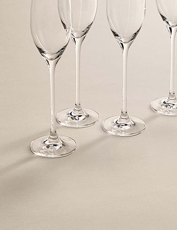 Set of 4 Maxim Champagne Flutes - BG
