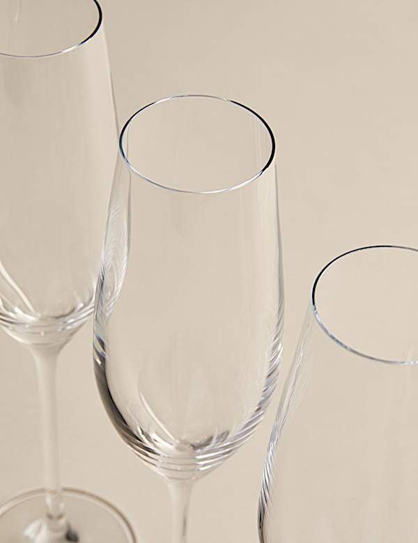 Set of 4 Maxim Champagne Flutes - BG