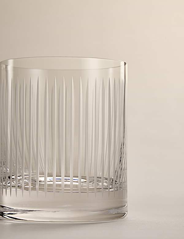 Set of 4 Marais Crystal Tumblers - BN