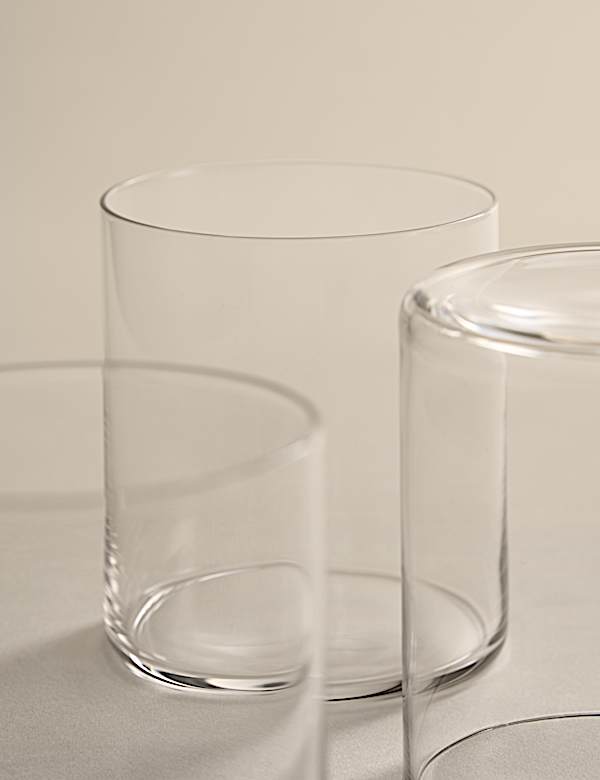 Set of 4 Straight Sided Tumblers - MX