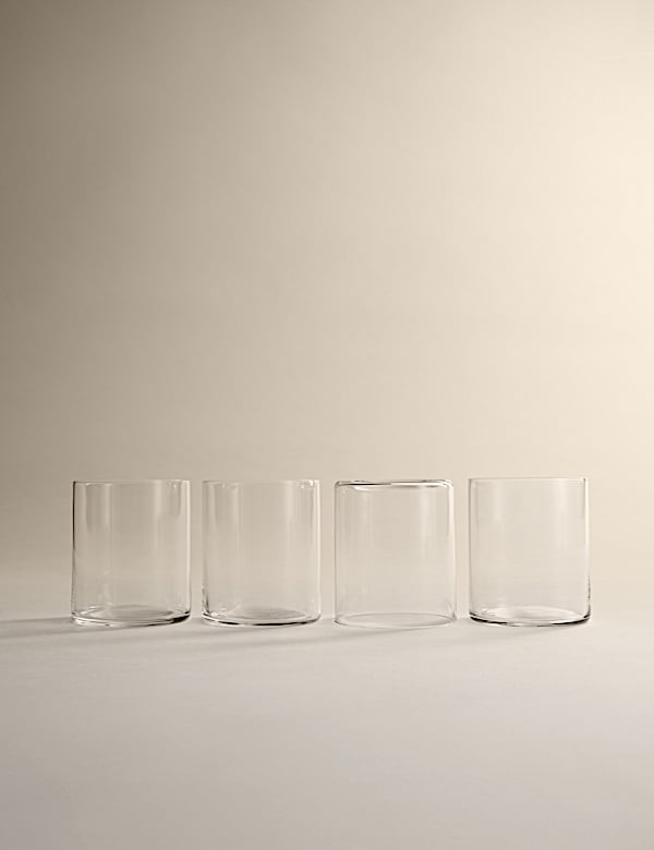 Set of 4 Straight Sided Tumblers - MX