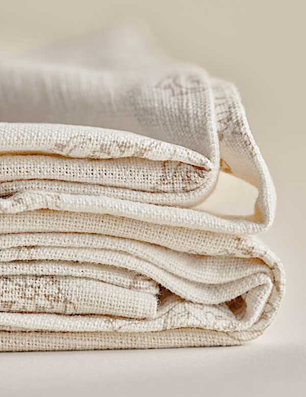 Pure Cotton Block Print Tablecloth - AL