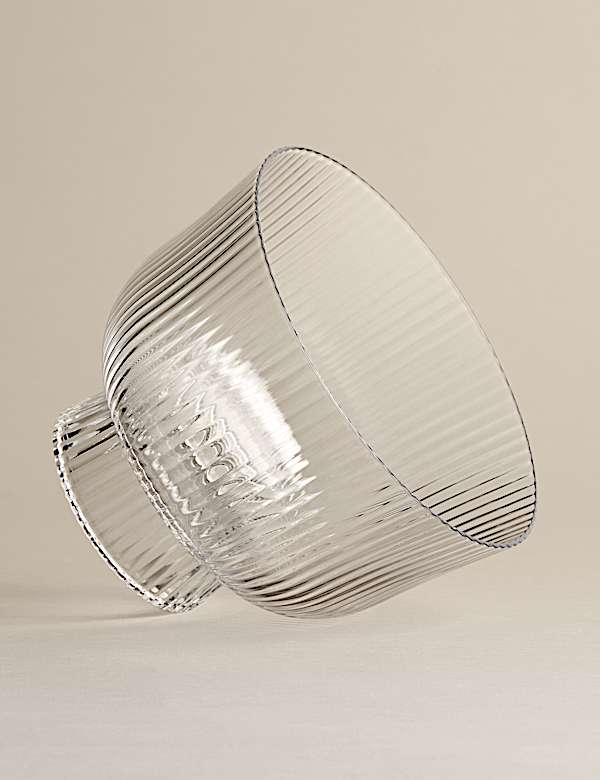 Prążkowana miska na deser - PL