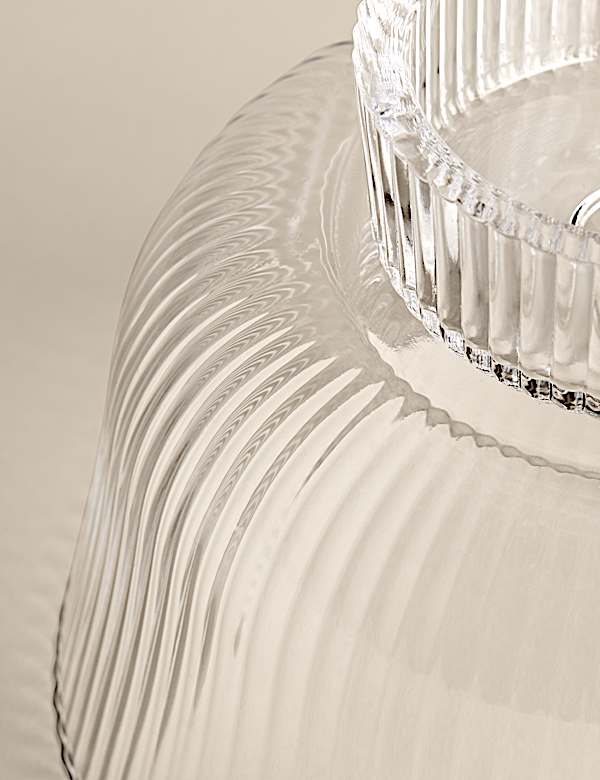 Prążkowana miska na deser - PL