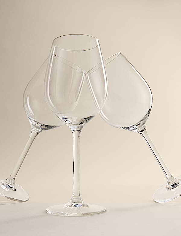 Set of 4 Everyday White Wine Glasses - BN