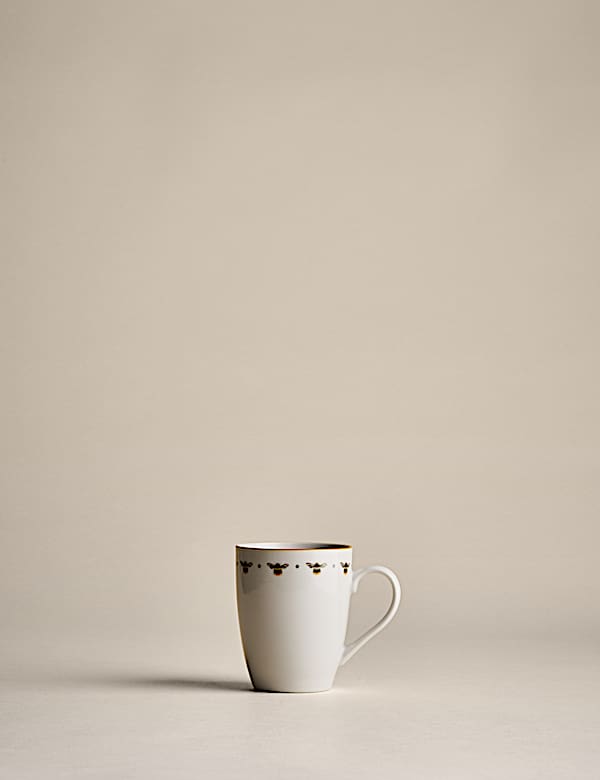 Set of 4 Bee Mugs - NO